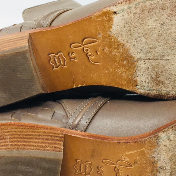 Joie Ankle Boots Booties Leather 37 - Picture 6 of 6